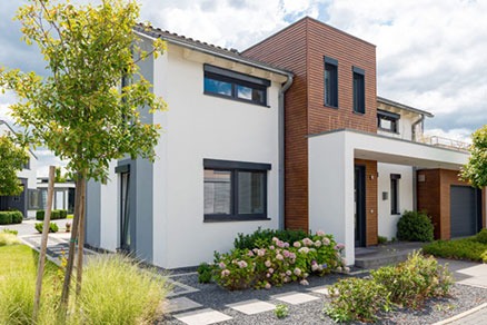modernes Einfamilienhaus